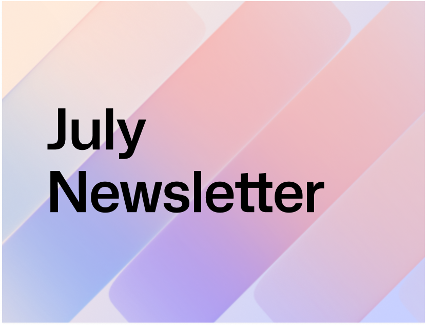 La newsletter di luglio